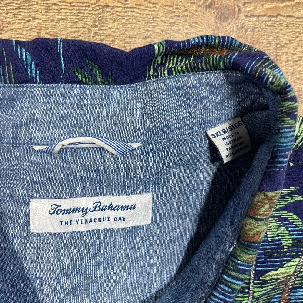 Men's Tommy Bahama The Veracruz Cay Shirt size 3X - Picture 4 of 4